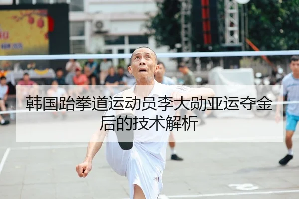 韩国跆拳道运动员李大勋亚运夺金后的技术解析 | tongbaoyule